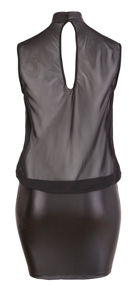 DRESS TRANSPARENT BLACK 4XL DRESS TRANSPARENT BLACK 4XL