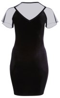 Velvet Dress black L