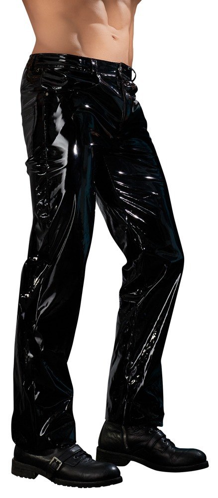 Men's Vinyl Trousers S Men's Vinyl Trousers S