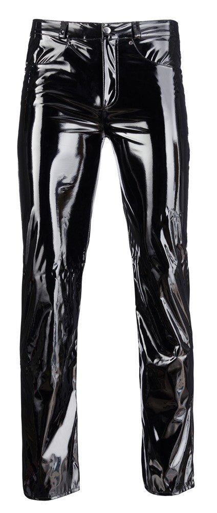 Men's Vinyl Trousers S Men's Vinyl Trousers S