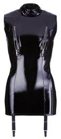 Vinyl Dress with Suspenders S