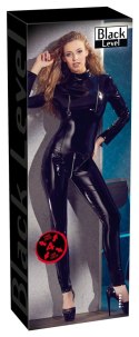 Vinyl Jumpsuit black 2XL
