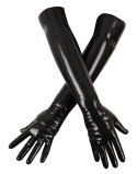 Chlorinated Latex Gloves L