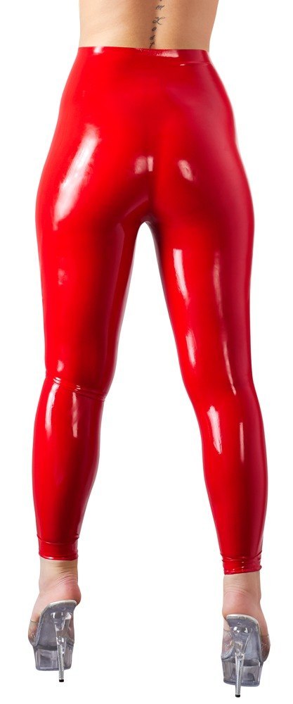Latex Leggings red M Latex Leggings red M