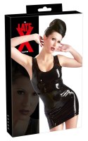LATEX MINI DRESS S