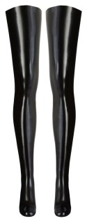 Latex Stockings black 2XL