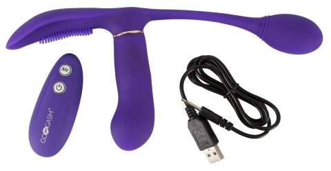 GOGASM PUSSY & ASS VIBRATOR PU GOGASM PUSSY & ASS VIBRATOR PU