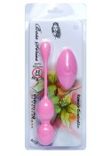 VIBRATING KEGEL BALLS 32MM 80G PINK 10 FUNCTION USB REMOTE CONTROL - BOSS SERIES