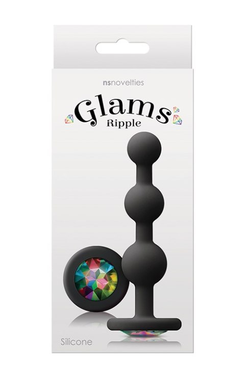 GLAMS RIPPLE RAINBOW GEM BLACK GLAMS RIPPLE RAINBOW GEM BLACK