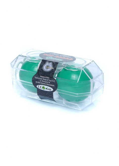 KULKI GEJSZY TRENING MIĘŚNI KEGLA KORALIKI JAJKA KULKI-DUO-BALLS GREEN KULKI GEJSZY TRENING MIĘŚNI KEGLA KORALIKI JAJKA KULKI-DUO-BALLS GREEN