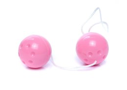 KULKI GEJSZY TRENING MIĘŚNI KEGLA KORALIKI JAJKA KULKI-DUO-BALLS LIGHT PINK