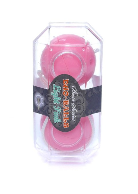 KULKI GEJSZY TRENING MIĘŚNI KEGLA KORALIKI JAJKA KULKI-DUO-BALLS LIGHT PINK KULKI GEJSZY TRENING MIĘŚNI KEGLA KORALIKI JAJKA KULKI-DUO-BALLS LIGHT PINK