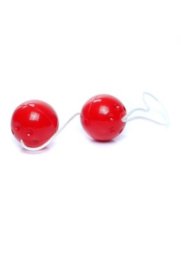 KULKI GEJSZY TRENING MIĘŚNI KEGLA KORALIKI JAJKA KULKI-DUO-BALLS RED