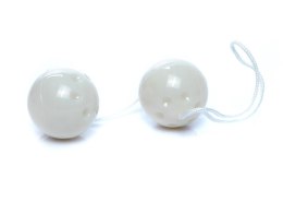 KULKI GEJSZY TRENING MIĘŚNI KEGLA KORALIKI JAJKA KULKI-DUO-BALLS WHITE
