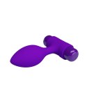 PRETTY LOVE -VIBRA BUTT PLUG PURPLE