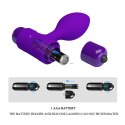 PRETTY LOVE -VIBRA BUTT PLUG PURPLE