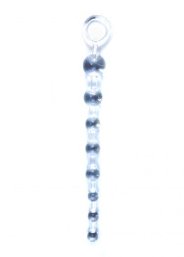 PLUG KORALIKI KULKI ANALNE KOREK ANALNY STYMULUJE Plug/kulki-Jelly Anal 10 Beads Clear
