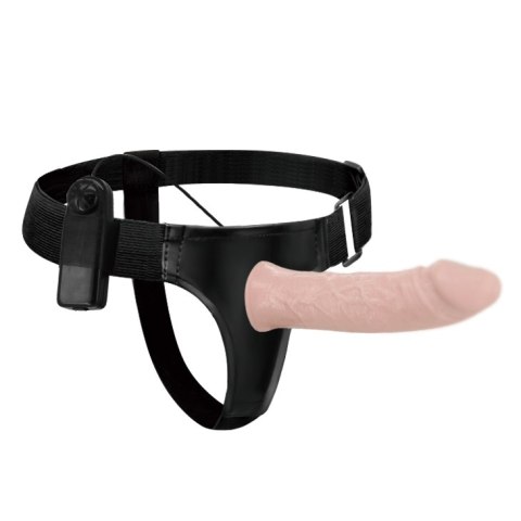 BAILE - VIBRATING HOLLOW STRAP-ON - MULTISPEED BAILE - VIBRATING HOLLOW STRAP-ON - MULTISPEED