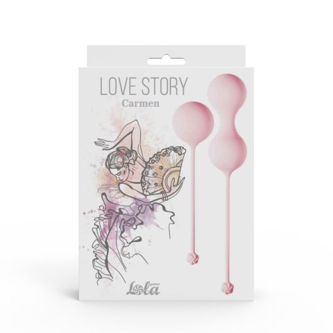VAGINAL BALLS SET LOVE STORY CARMEN TEA ROSE VAGINAL BALLS SET LOVE STORY CARMEN TEA ROSE
