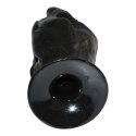 ALL BLACK FISTING HAND 18 CM