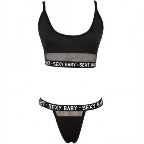 KINKY PLEASURE - SEXY LINGERIE - SMALL - BLACK KPL02 KINKY PLEASURE - SEXY LINGERIE - SMALL - BLACK KPL02