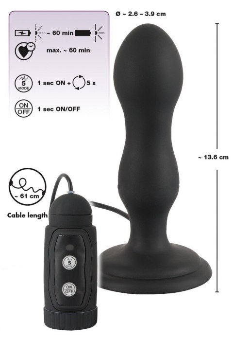 Black Velvets Anal twist plug Black Velvets Anal twist plug