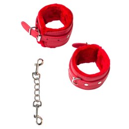 KAJDANKI- CUFFS PARTY HARD CALM RED