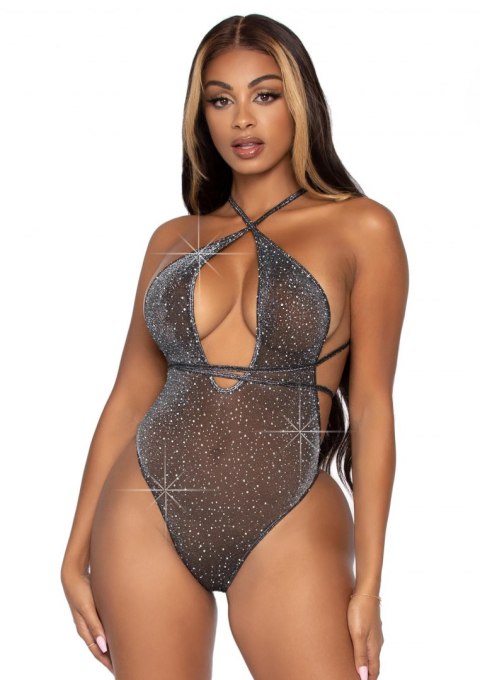 Lurex & rhinestone teddy Lurex & rhinestone teddy