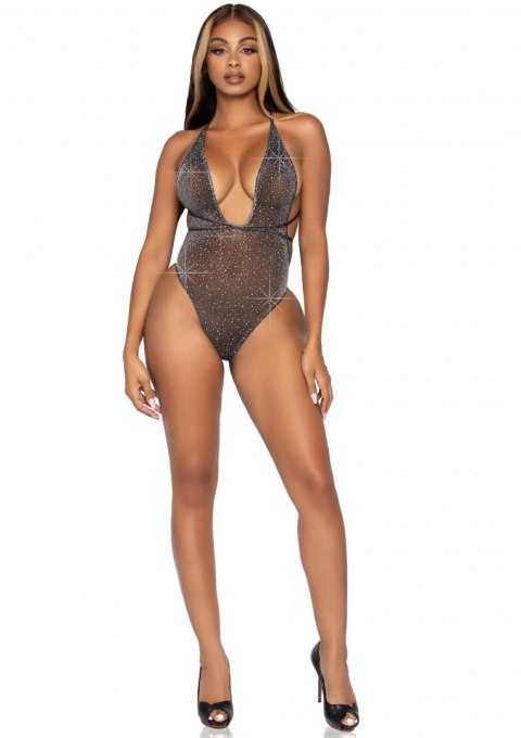 Lurex & rhinestone teddy Lurex & rhinestone teddy