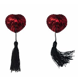 PASTIES BURLESQUE GIPSY RED