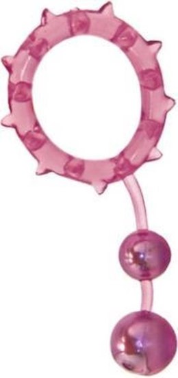 PIERŚCIEŃ- BALL BANGER COCKRING 2 BALLS