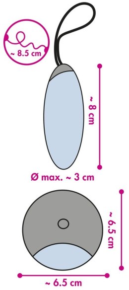 RC Love Ball & Touch Vibrator