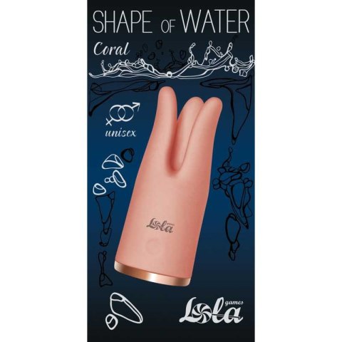 Vibro Stimulator Lola Games Shape of Water Coral Vibro Stimulator Lola Games Shape of Water Coral
