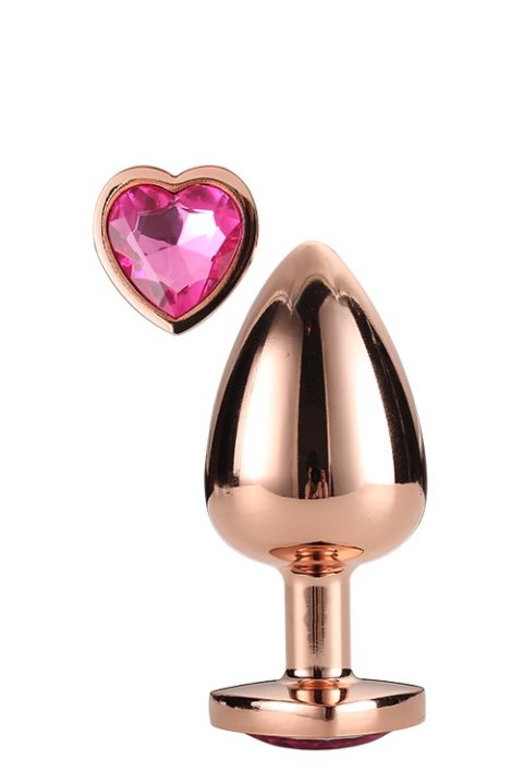 GLEAMING LOVE ROSE GOLD PLUG LARGE GLEAMING LOVE ROSE GOLD PLUG LARGE