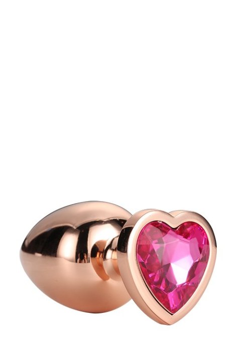GLEAMING LOVE ROSE GOLD PLUG MEDIUM GLEAMING LOVE ROSE GOLD PLUG MEDIUM