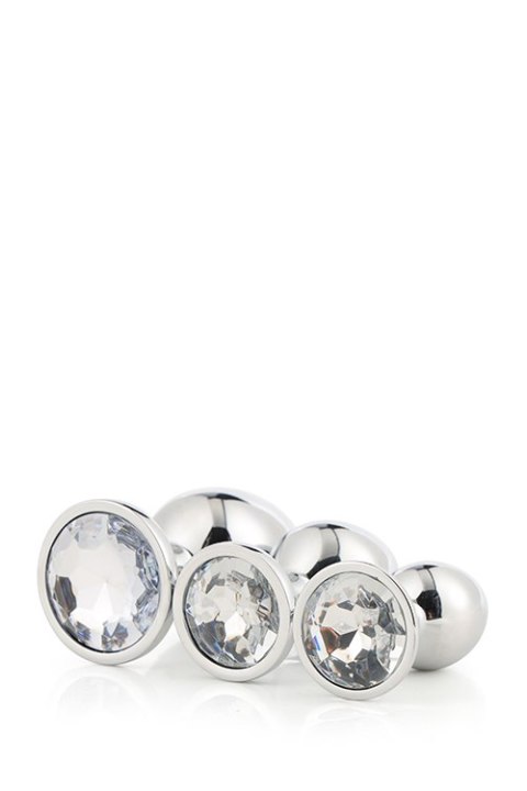 GLEAMING LOVE SILVER PLUG SET GLEAMING LOVE SILVER PLUG SET