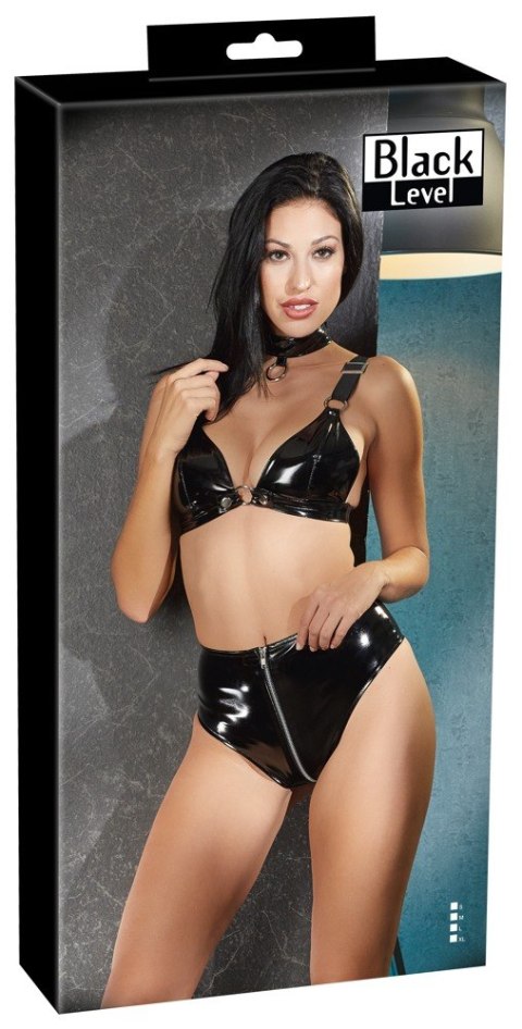 Vinyl Bra Set M Vinyl Bra Set M