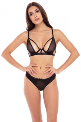 NEW IN TOWN 2 PC BRA SET BLACK, M/L
