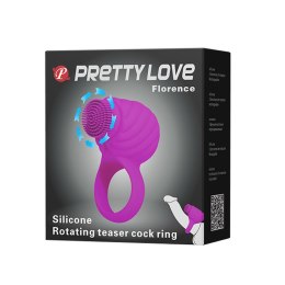 PIERŚCIEŃ EREKCYJNY SEX RING WIBRACJE STYMULATOR PRETTY LOVE - FLORENCE ROTATING RING