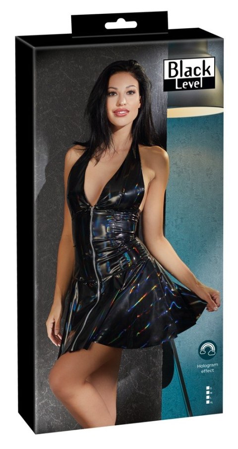 Vinyl Dress Rainbow XL