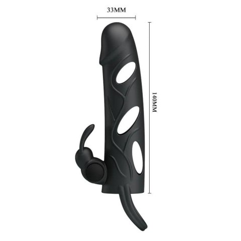 Pretty Love Penis Sleeve With Ball Strap Pretty Love Penis Sleeve With Ball Strap