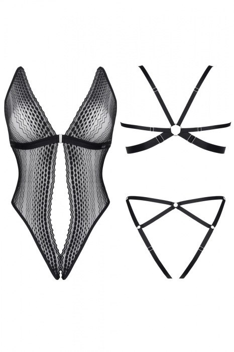 BIELIZNA - LADYX ISBEL XL BLACK BIELIZNA - LADYX ISBEL XL BLACK