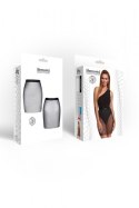 BIELIZNA-SPÓDNICZKA KRÓTKA XL - SILVER TOUCH