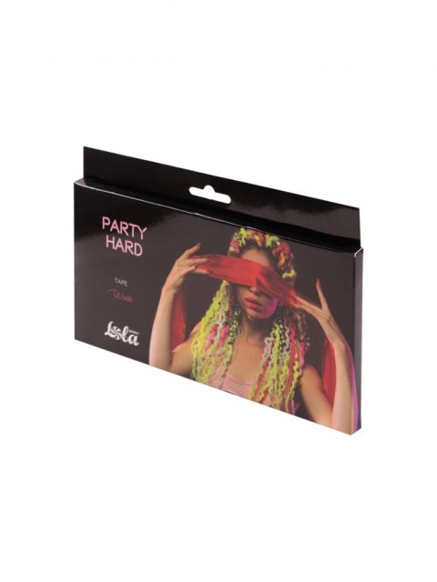 TAPE PARTY HARD WINK RED TAPE PARTY HARD WINK RED