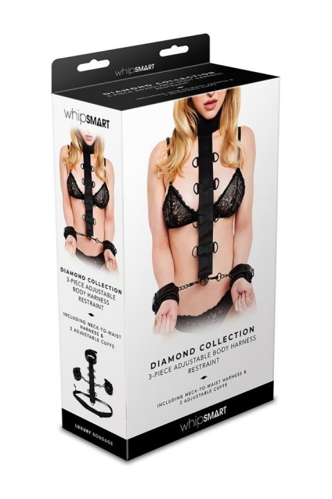WHIPSMART DIAMOND 3PC RESTRAINT SET BLK WHIPSMART DIAMOND 3PC RESTRAINT SET BLK