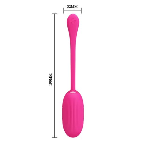 JAJKO STYMULUJĄCE PRETTY LOVE - DOREEN 12 FUNCTIONS USB PINK JAJKO STYMULUJĄCE PRETTY LOVE - DOREEN 12 FUNCTIONS USB PINK