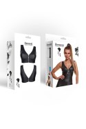 BIELIZNA - BRELISABETTA001 TOP CZARNY ROZMIAR XXL