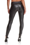 BIELIZNA - BRMADDALENA001 LEGINSY CZARNE ROZMIAR XL