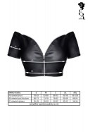 BIELIZNA - BRMARINA001 TOP CZARNY ROZMIAR XXL