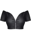 BIELIZNA - BRMARINA001 TOP CZARNY ROZMIAR M